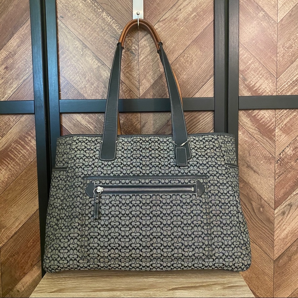Coach - Mini Monogram Large Mutifunction Tote - K… - image 2